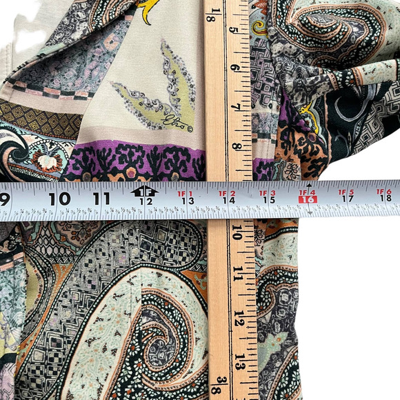 ETRO PAISLEY PRINT BLAZER JACKET WOMEN SIZE 2-4/EU42 - Picture 11 of 16